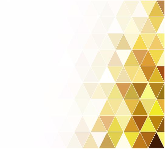 Yellow Grid Mosaic bakgrund, kreativa design mallar vektor