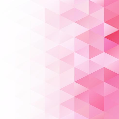 Pink Grid Mosaic bakgrund, kreativa design mallar vektor