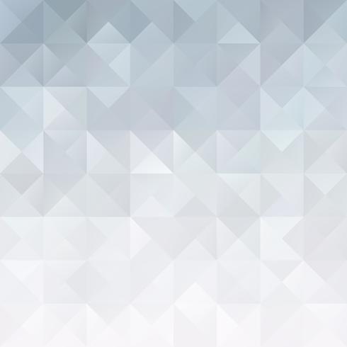 Gray White Grid Mosaic Background, kreative Design-Schablonen vektor