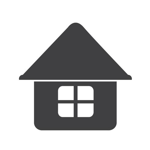 House icon symbol tecken vektor