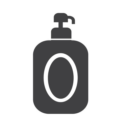 Shampoo-Symbol Symbol Zeichen vektor