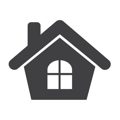 House icon symbol tecken vektor