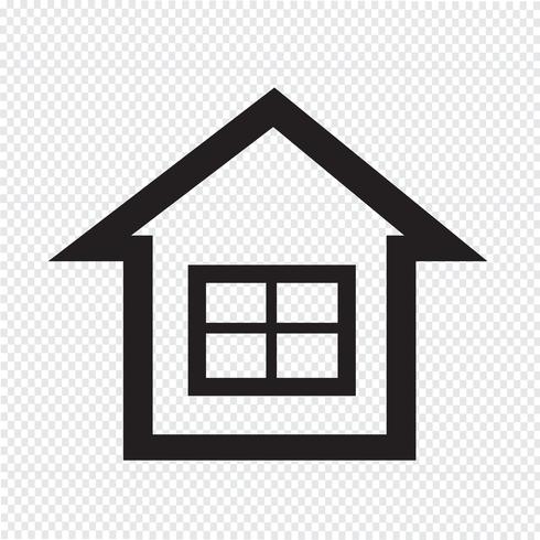 hus ikon symbol tecken vektor
