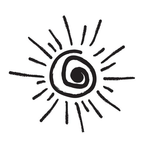 Sun Icon Symbol Zeichen vektor