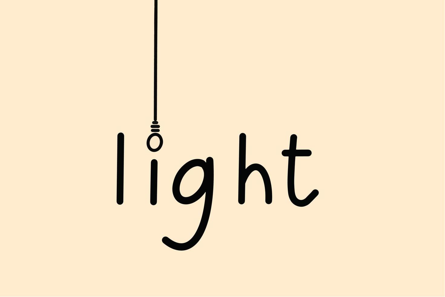 licht lampe wort schriftart beschriftung kalligrafie handschriftlich vektor schön ornament dekoration weiß creme isoliert bunt hintergrund dekoration feier festival april frühling urlaub lifestyle.