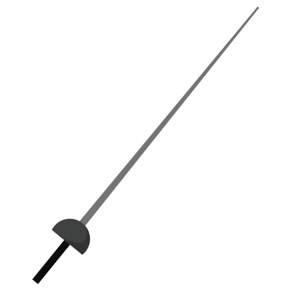 Dies ist ein Fechtschwert-Symbol vektor