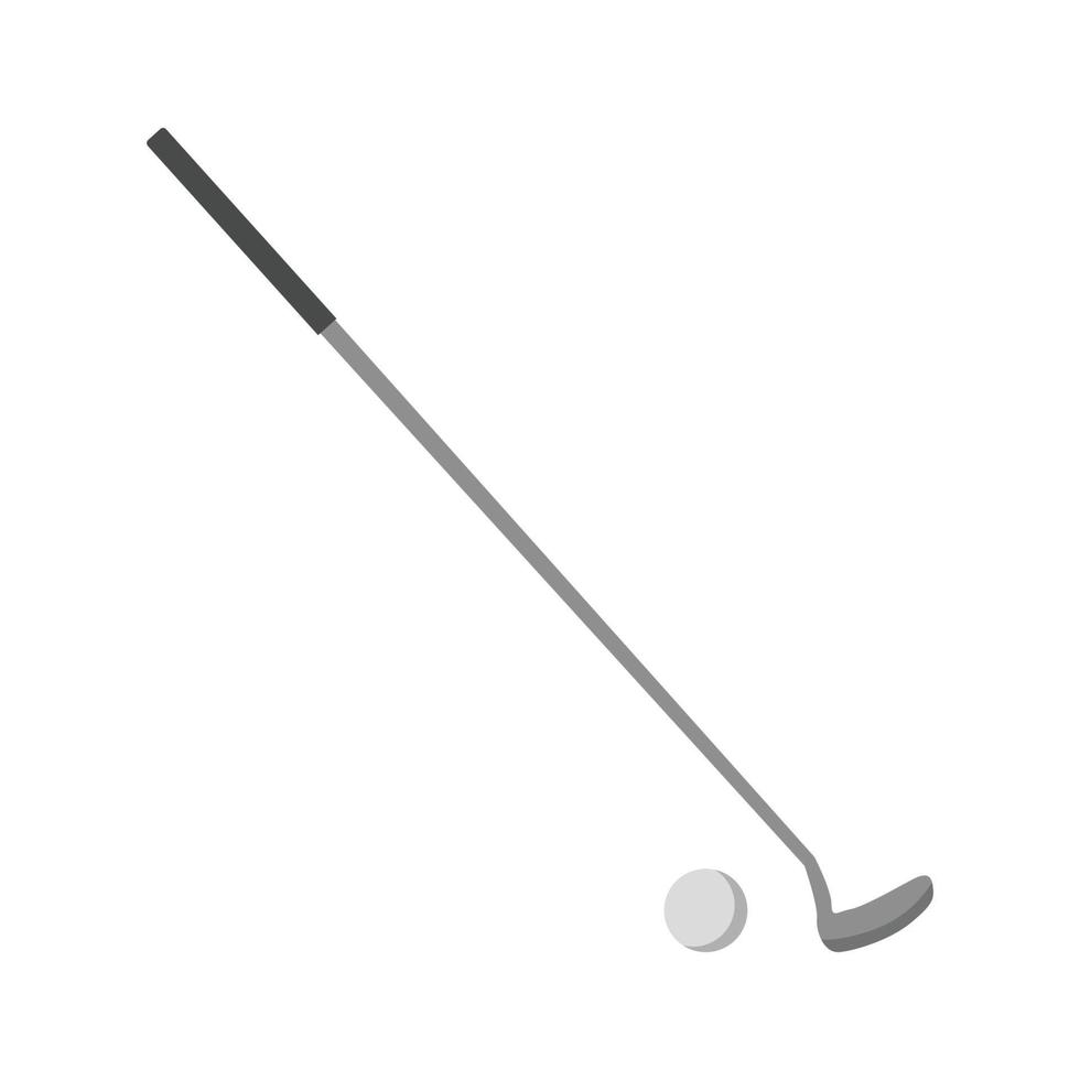dies ist eine Golfausrüstungsikone vektor