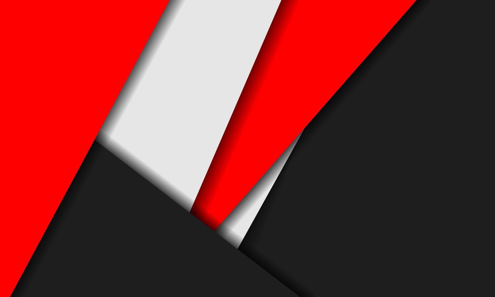 vektor 10 röd vit svart abstrakt modern bakgrund