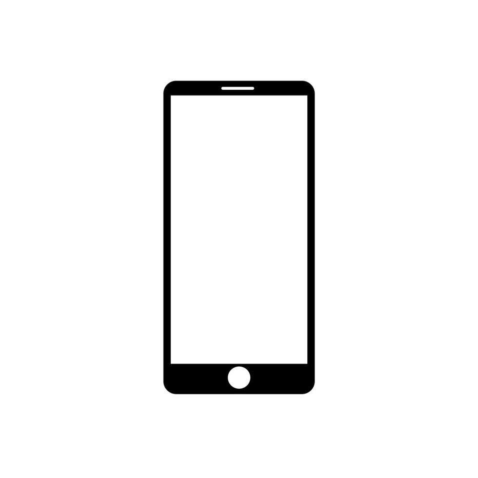 Smartphone-Symbol, Handy-Vektor-Illustration vektor