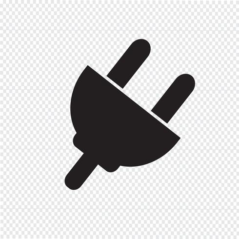 plugins ikon underteckna Illustration vektor