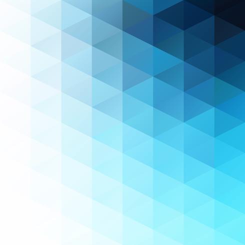 Blue Grid Mosaic bakgrund, kreativa design mallar vektor