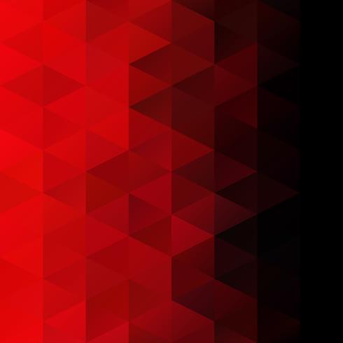 Red Grid Mosaic bakgrund, kreativa design mallar vektor