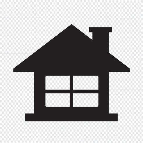 Home Icon symbol tecken vektor