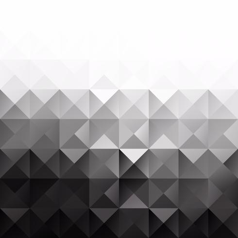 Black Grid Mosaic bakgrund, kreativa design mallar vektor