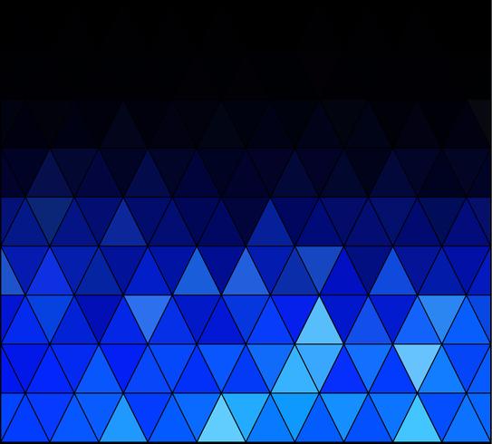 Blue Square Grid Mosaic bakgrund, kreativa design mallar vektor