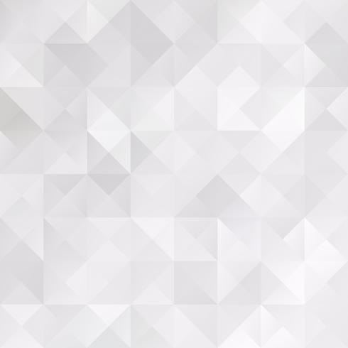 Gray White Grid Mosaic Background, kreative Design-Schablonen vektor