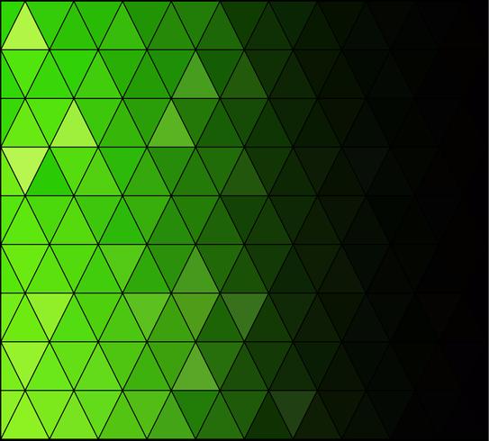 Green Square Grid Mosaic bakgrund, kreativa design mallar vektor