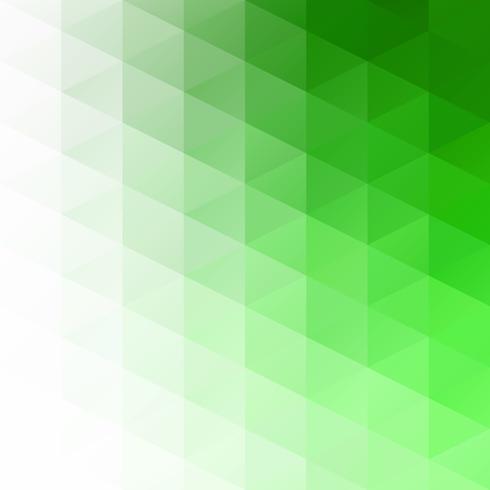 Grüner Gitter-Mosaik-Hintergrund, kreative Design-Schablonen vektor