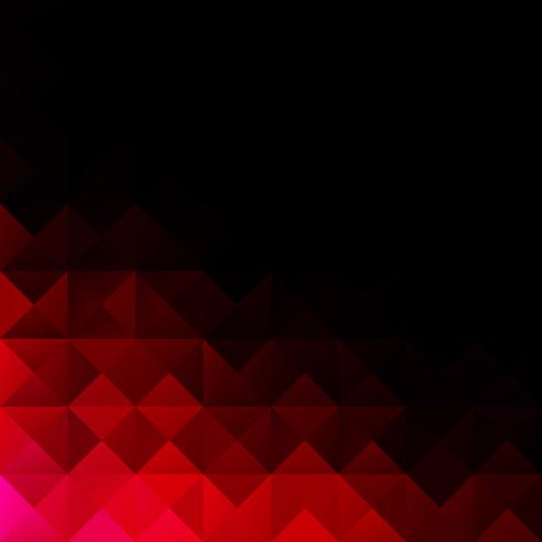 Red Grid Mosaic bakgrund, kreativa design mallar vektor