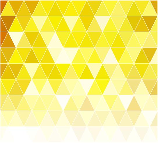 Yellow Grid Mosaic bakgrund, kreativa design mallar vektor