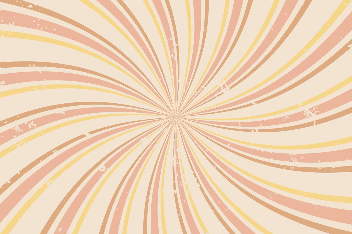 abstrakter Vintager Retro-Sunburst-Hintergrund vektor