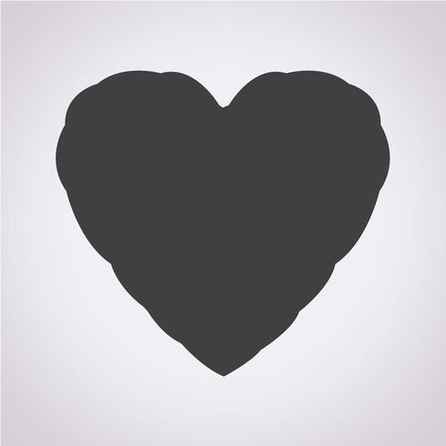 Heart Icon symbol tecken vektor