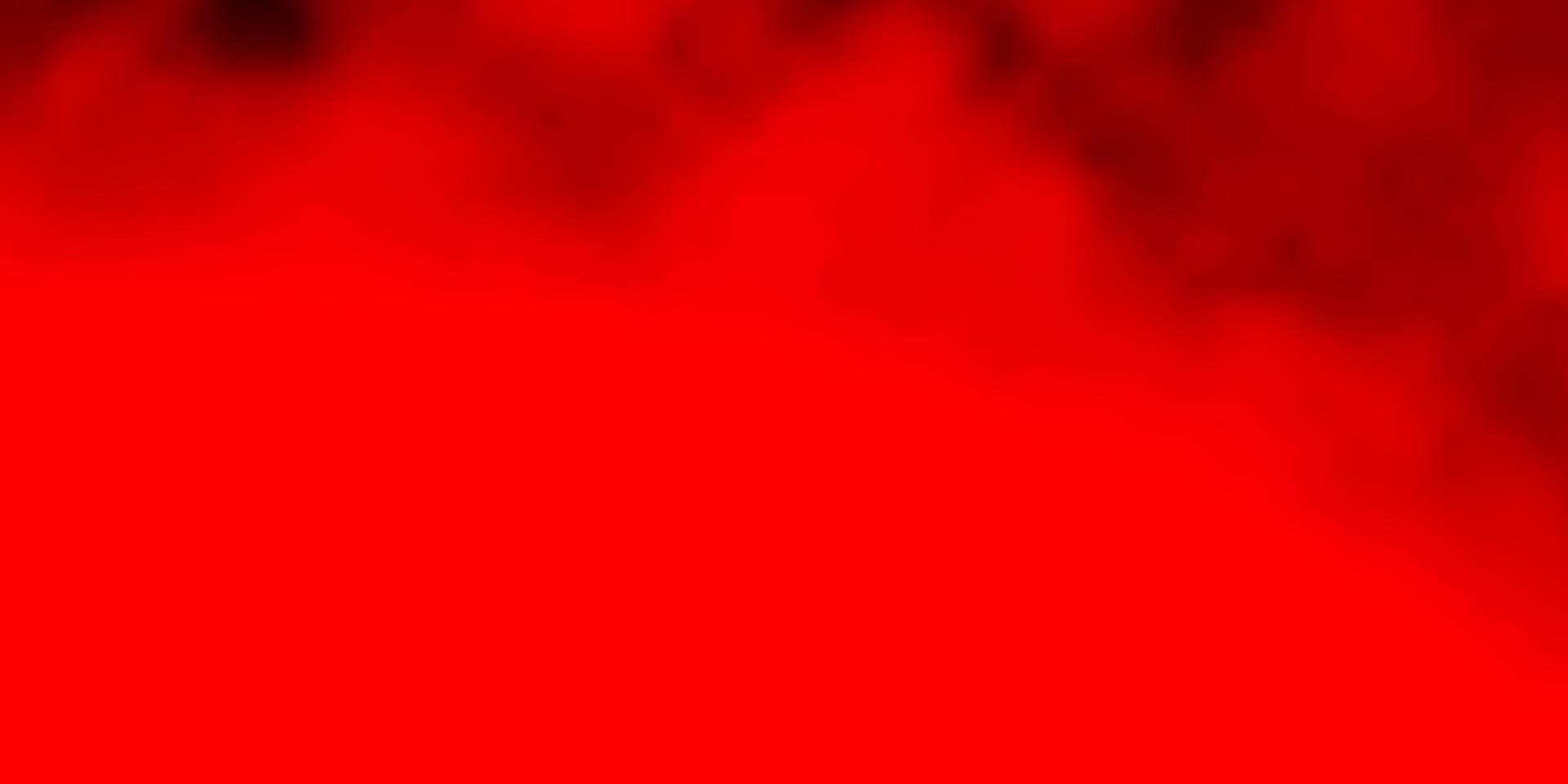 ljusröd vektorbakgrund med moln. vektor