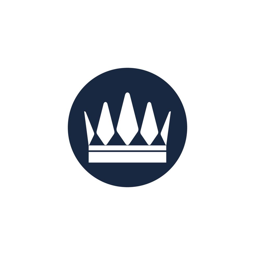 Königlicher König, Königin, Prinzessin, Krone, Vektor, Symbol, Elemente, Logo, Hintergrund vektor