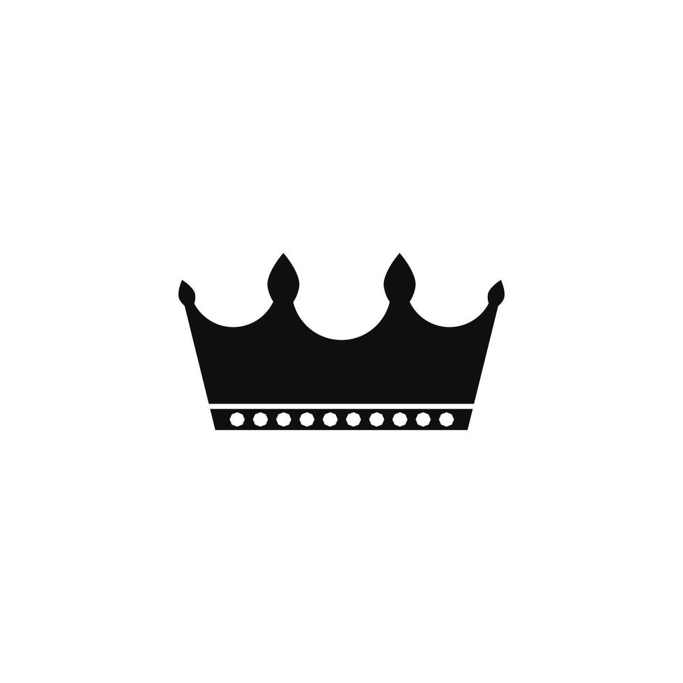 Königlicher König, Königin, Prinzessin, Krone, Vektor, Symbol, Elemente, Logo, Hintergrund vektor