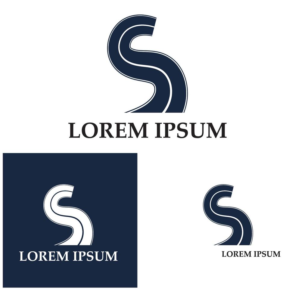 sätt logotyp och symbol illustration vektordesign vektor