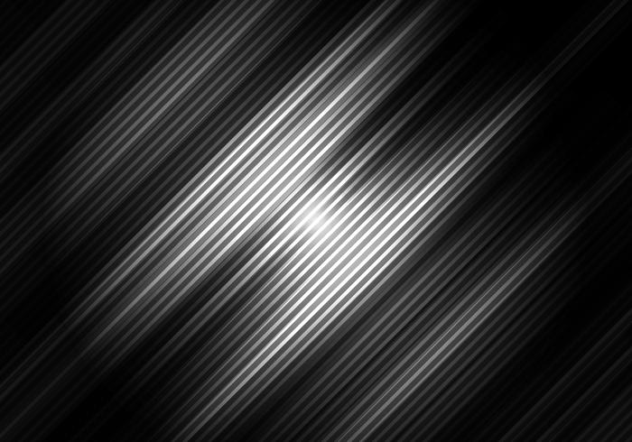 Abstrakt svartvit bakgrund med diagonala ränder. Geometrisk minimalmönster. Du kan använda för omslagsdesign, broschyr, affisch, reklam, tryck, broschyr, etc. vektor