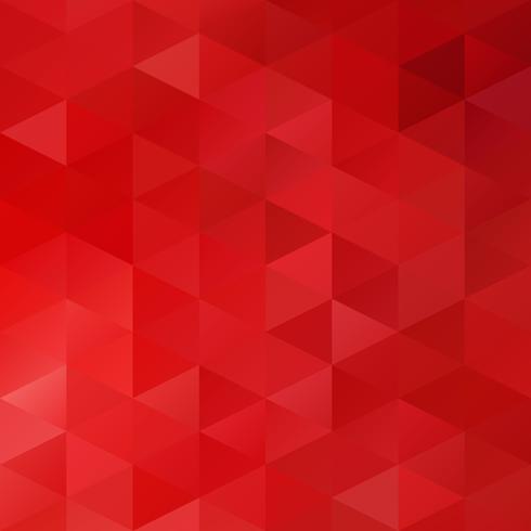 Red Grid Mosaic bakgrund, kreativa design mallar vektor