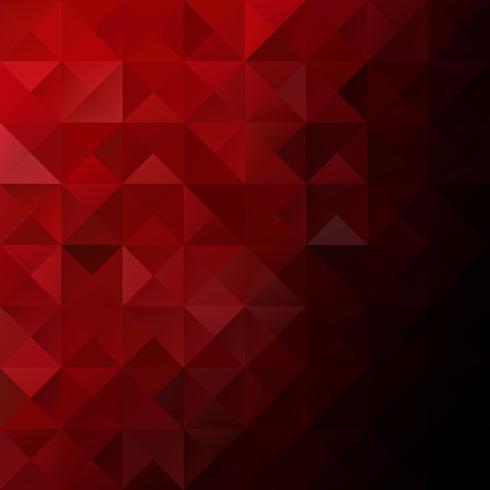 Roter Gitter-Mosaik-Hintergrund, kreative Design-Schablonen vektor