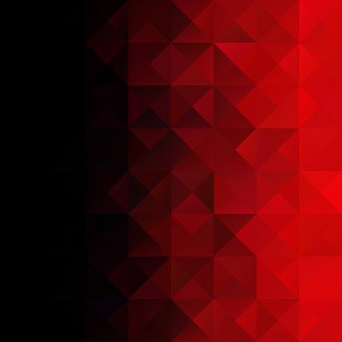 Red Grid Mosaic bakgrund, kreativa design mallar vektor