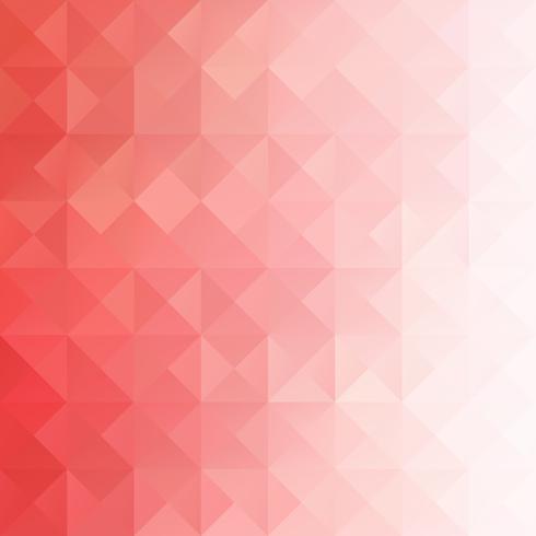 Roter Gitter-Mosaik-Hintergrund, kreative Design-Schablonen vektor