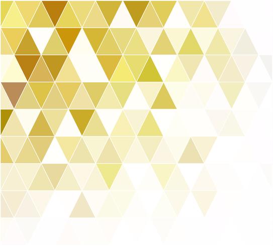 Yellow Grid Mosaic bakgrund, kreativa design mallar vektor