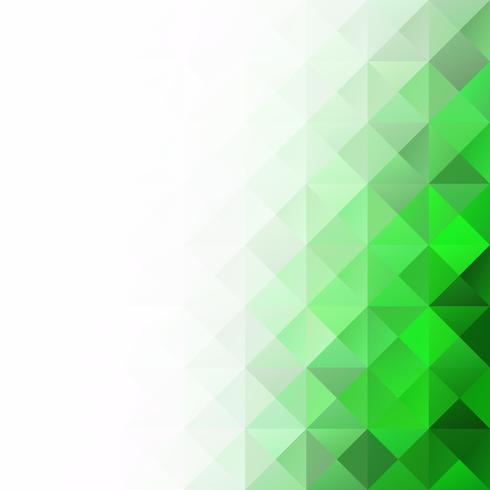 Green Grid Mosaic bakgrund, kreativa design mallar vektor