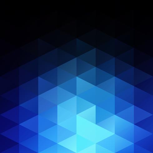 Blue Grid Mosaic bakgrund, kreativa design mallar vektor