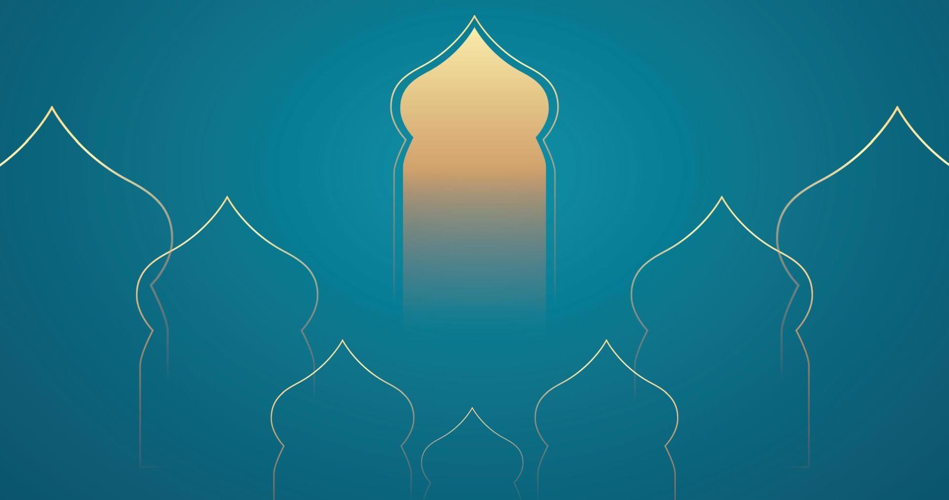 ramadan kareem bakgrundsdesign vektor