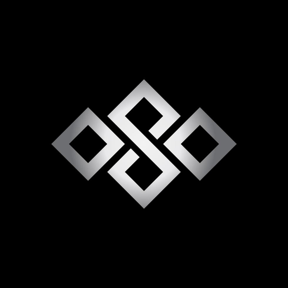 modernes nordisches Logo-Design vektor