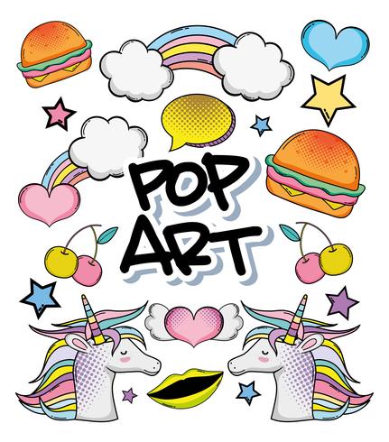 Pop-Art-Cartoons vektor