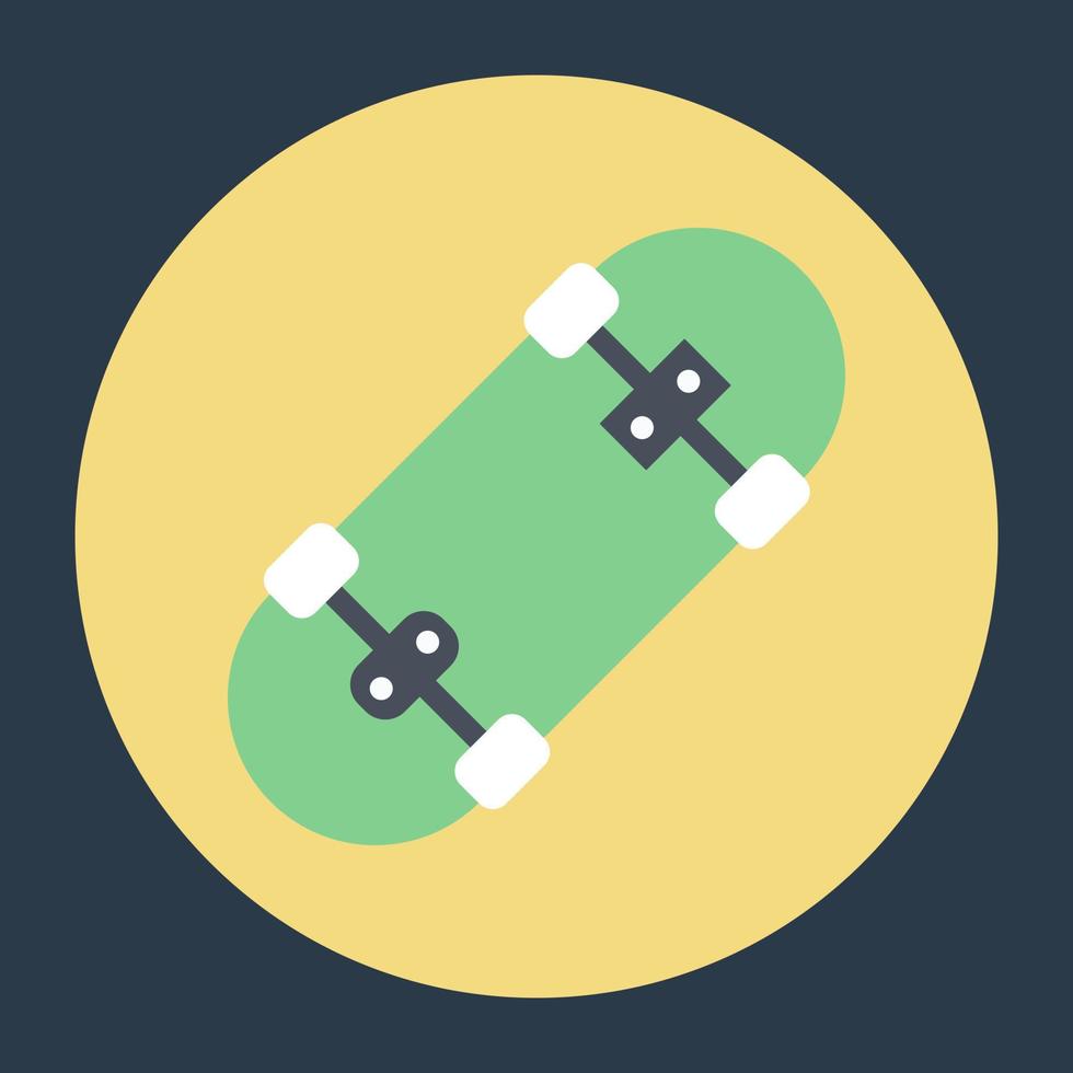 trendige Skateboardkonzepte vektor