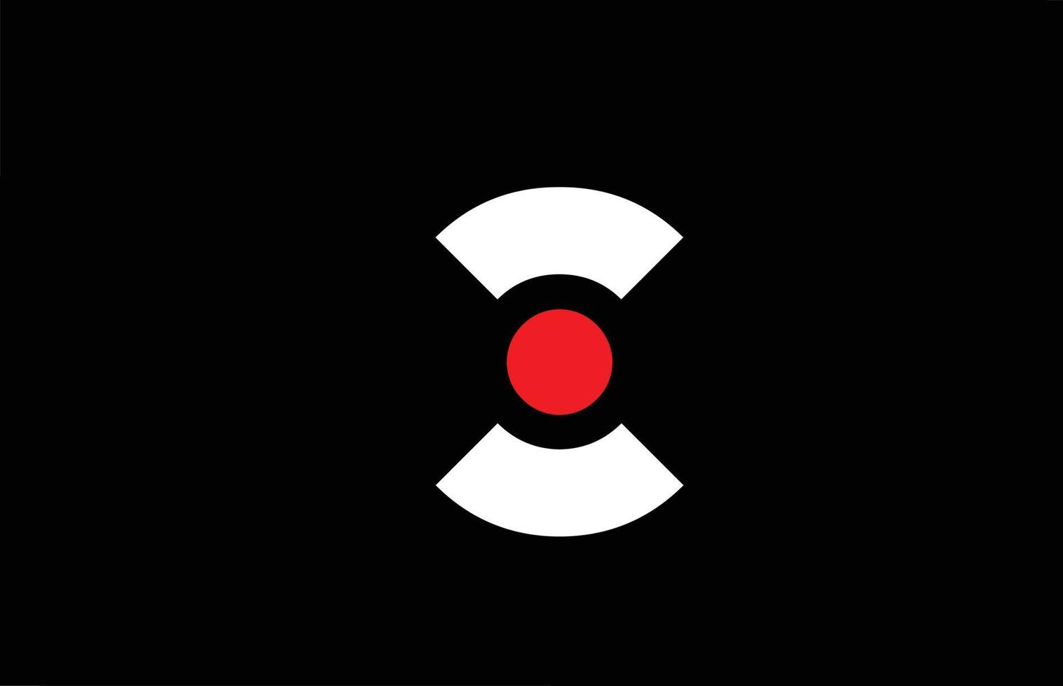 z alfabetet bokstaven ikon logotyp design. kreativ mall för företag och företag med röd prick i vitt och svart vektor