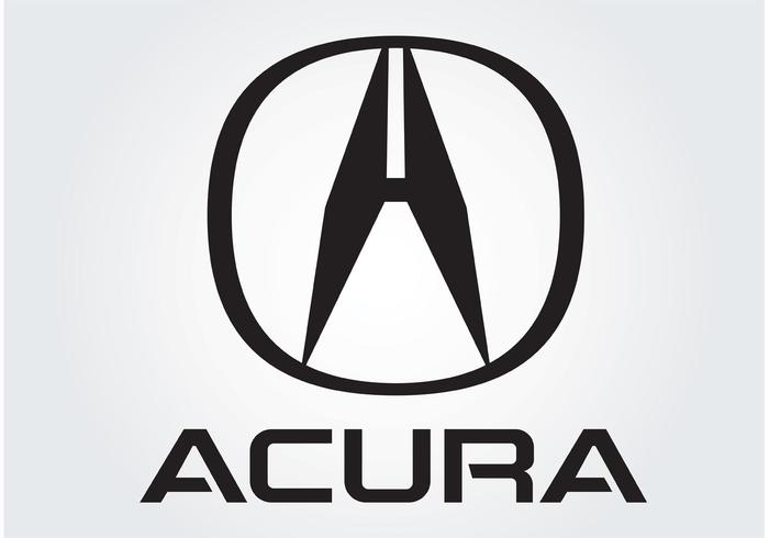 Honda acura logo vektor