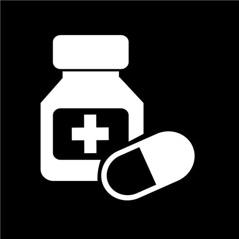 medicin ikon symbol tecken vektor