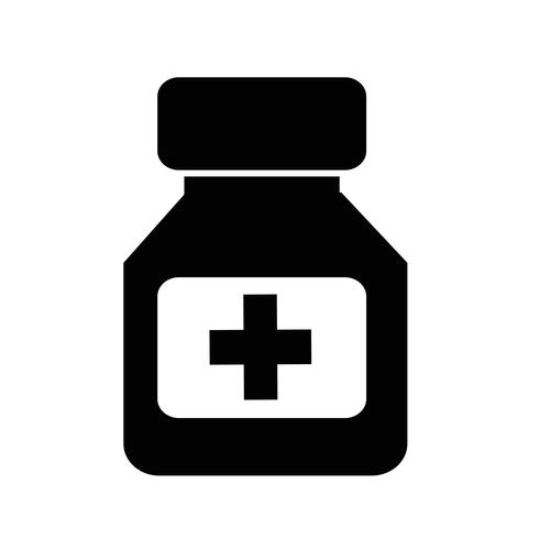 Medizin Symbol Symbol Zeichen vektor