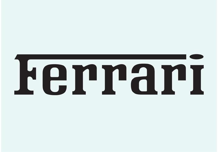 Ferrari-Logo vektor