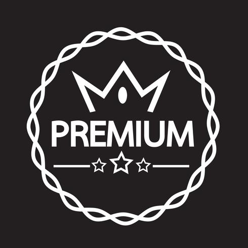 vintage premium label icon vektor