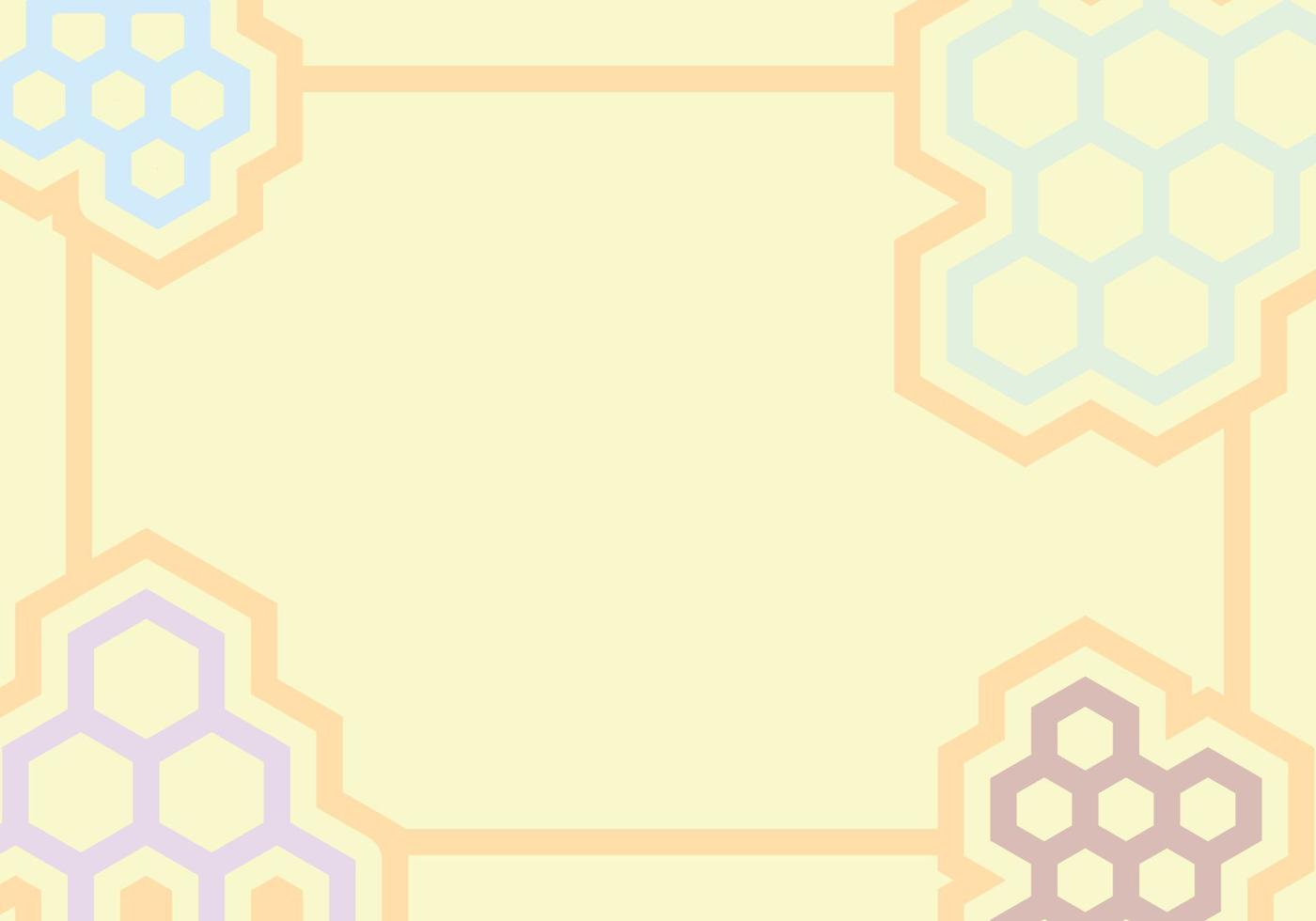Hintergrund mit Hexagonmuster vektor