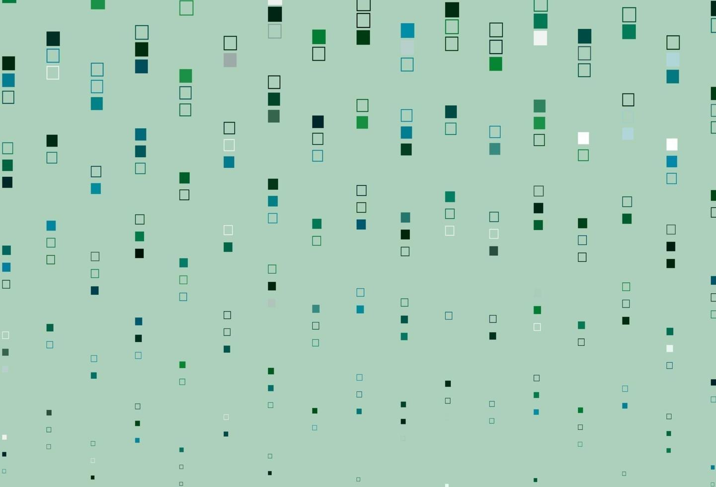 hellblaue, grüne Vektorabdeckung mit polygonalem Stil. vektor